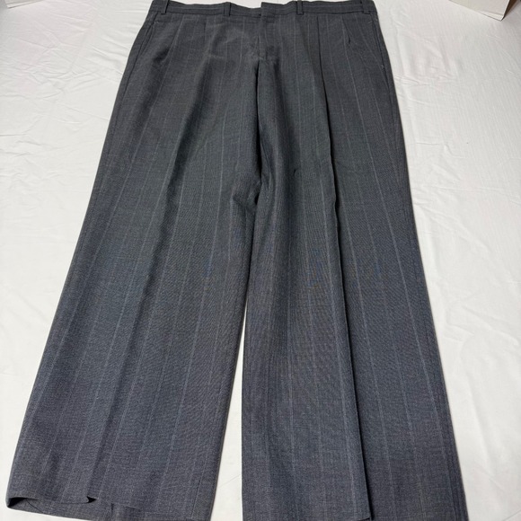 Vintage Stanley Blacker 2 Piece Suit Made in USA Classic‎ Men's Size 40R 38X29 - Picture 10 of 11